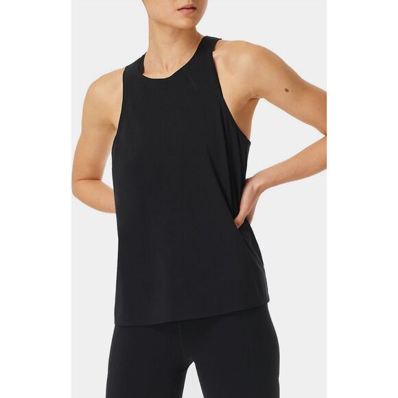 NWT SWEATY BETTY Black Power Mission Workout Tank Top Womens Small - Picture 1 of 9